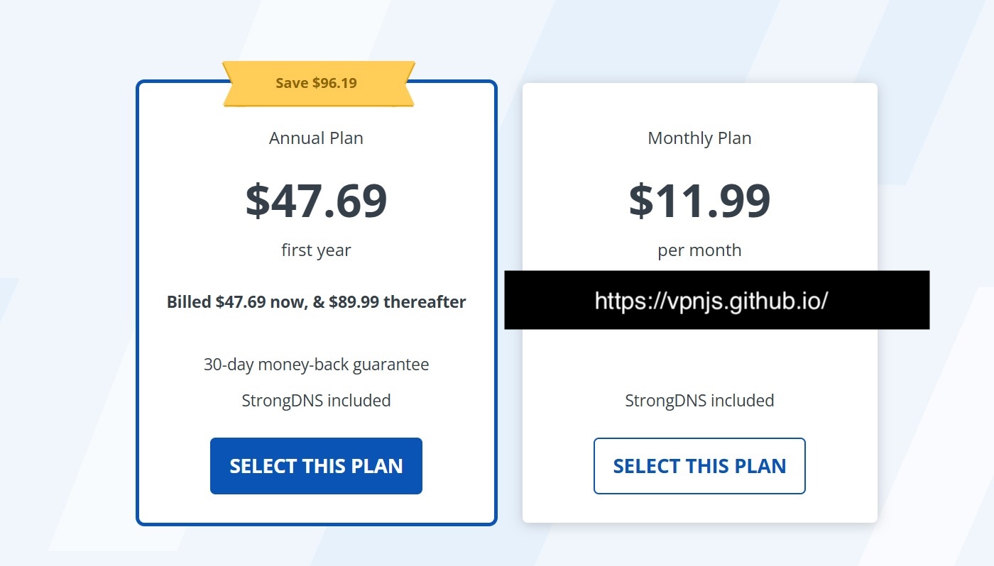 StrongVPN Price：中国VPN推荐，最好用的VPN排行